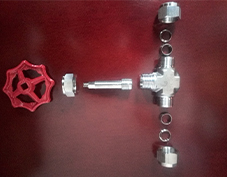 發酵罐專用截止閥（分解圖）